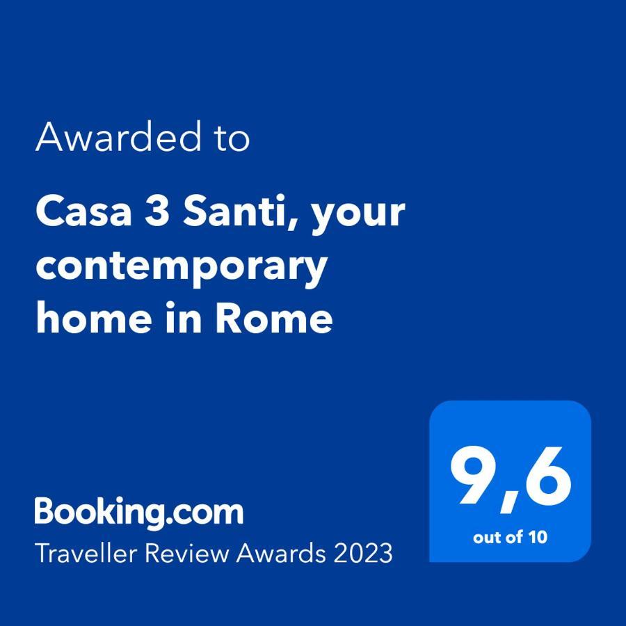 Casa 3 Santi, Your Contemporary Home In Rome Bagian luar foto